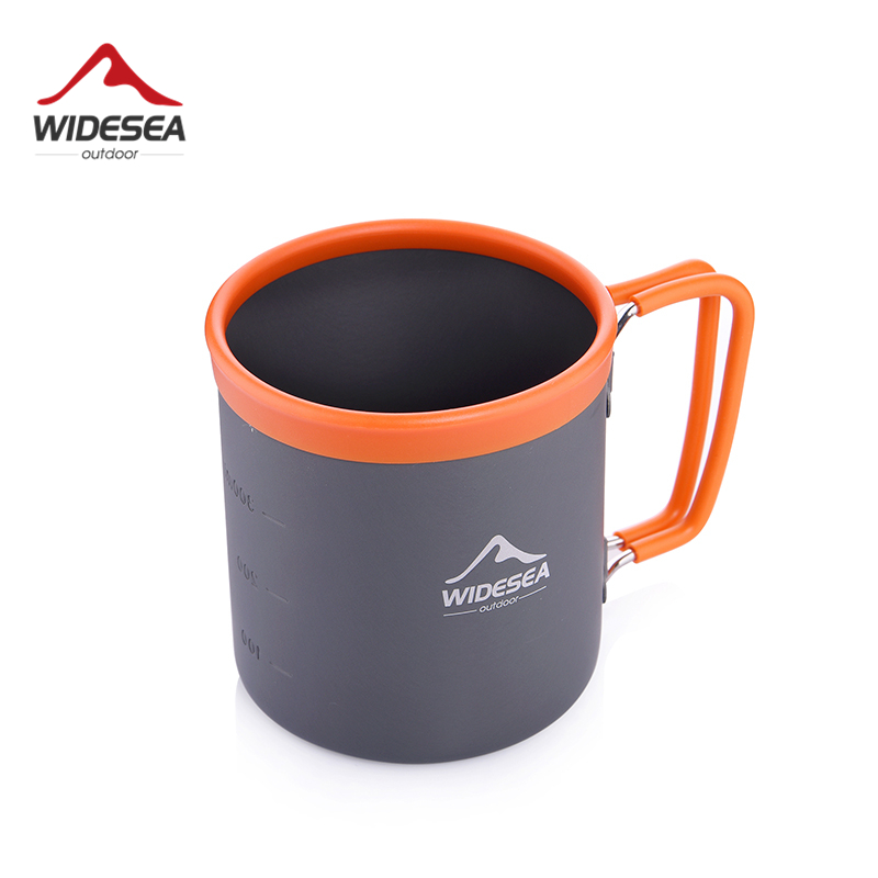 Camping Cooking And Drinking - Villiea Cangkir Aluminium Berkemah Mug Luar