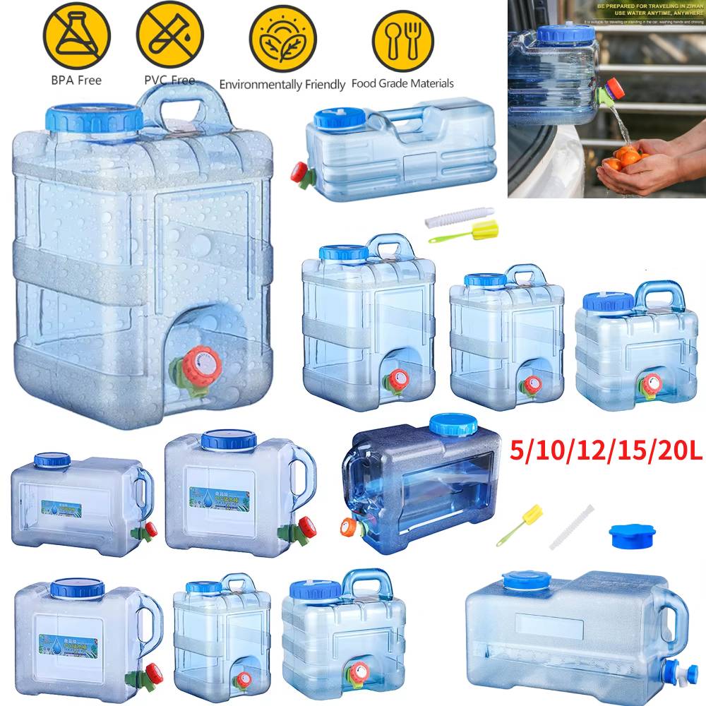 Camping Cooking And Drinking - Ember Air Minum 5-15L Pembawa Penyimpanan