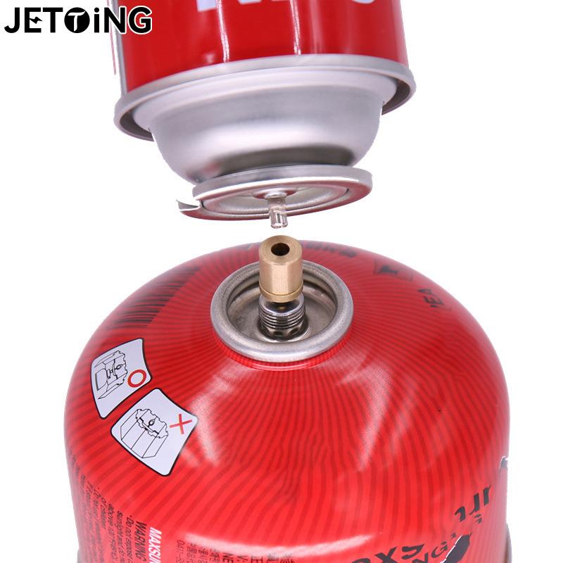 Cooking On Camping Stove - Adaptor Isi Ulang Gas, Tabung Pengisi