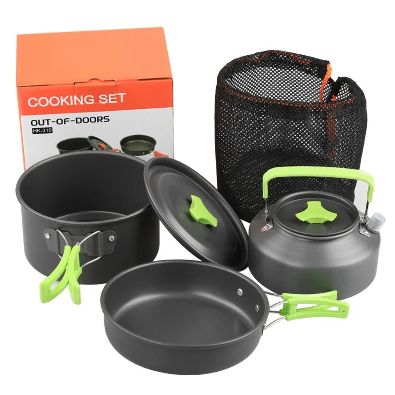Camping Cooking Utensil Set - Set Peralatan Memasak untuk Berkemah, Set