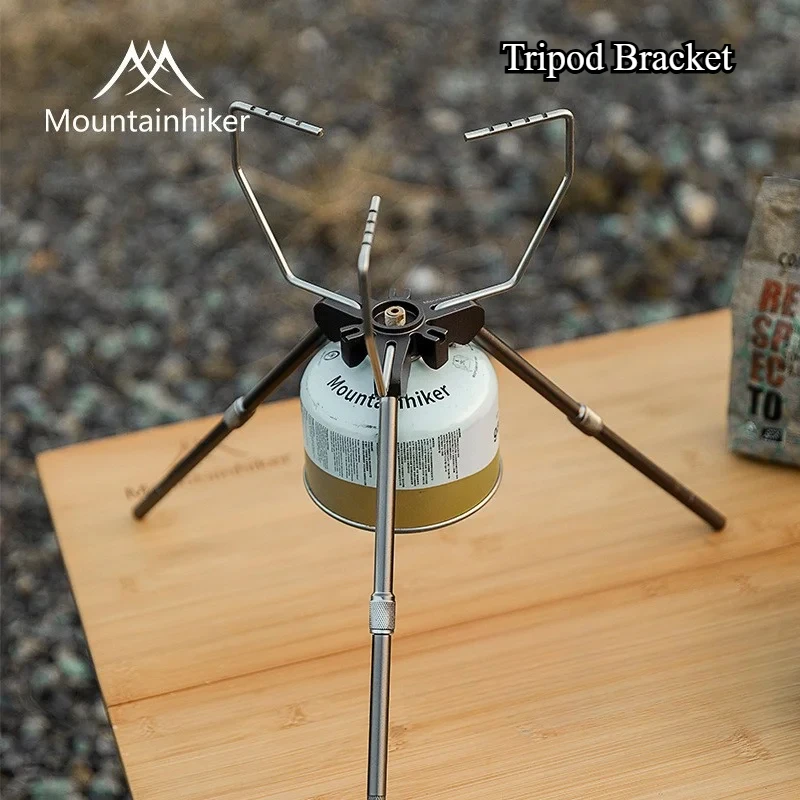 Cooking On Camping Stove - MOUNTAINHIKER Braket Tripod untuk Camping, Braket