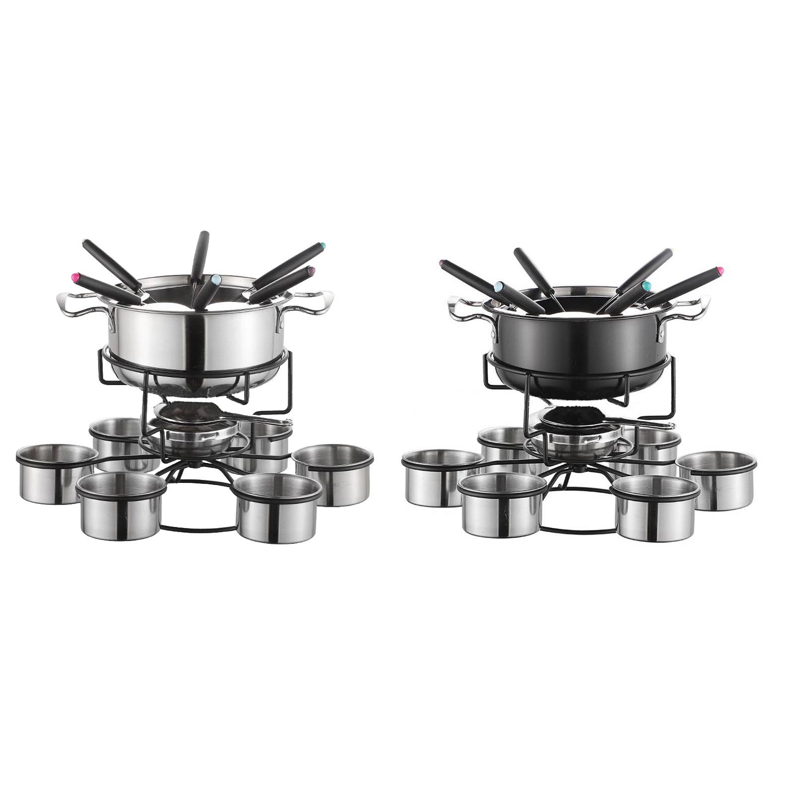 Camping Cooking Stove - Set Panci Fondue Kompor Masak Multifungsi