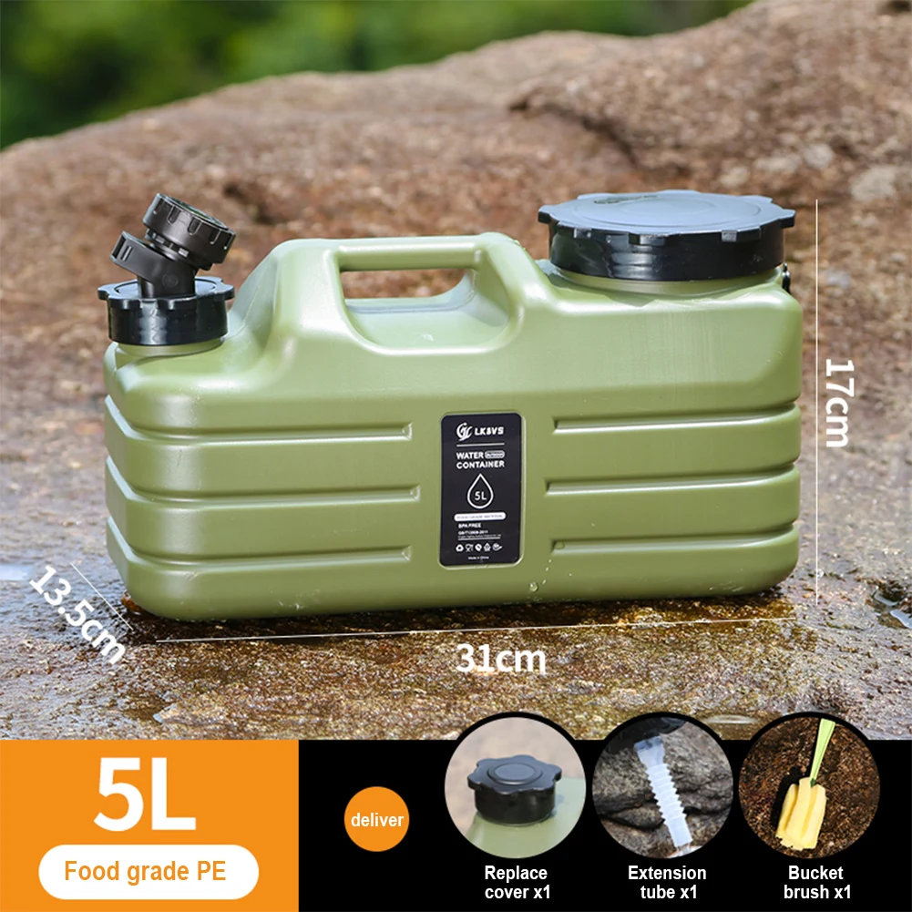 Camping Cooking And Drinking - Wadah Air Berkemah 5L Kapasitas Besar