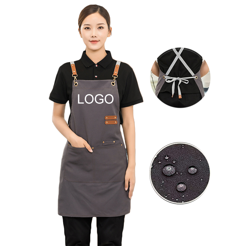 Camping Cooking Apron - Profesional Pria Wanita Kerja Celemek Tahan