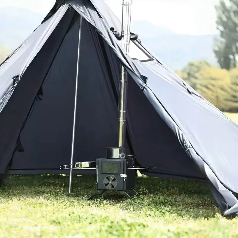 Camping Cooking And Drinking - Kompor Tenda Portabel Baja Karbon untuk
