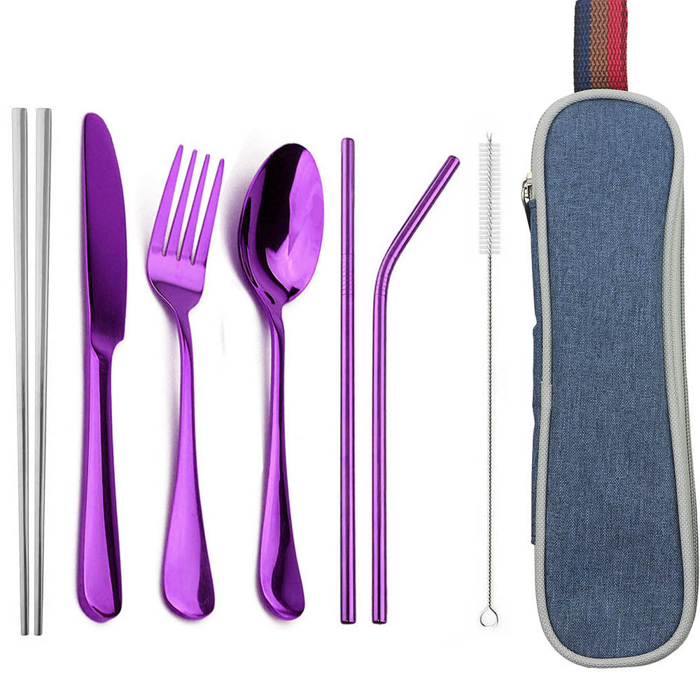 JANKNG Peralatan Makan Baja Ta - Camping Cooking Knife Set ulasan dan harga