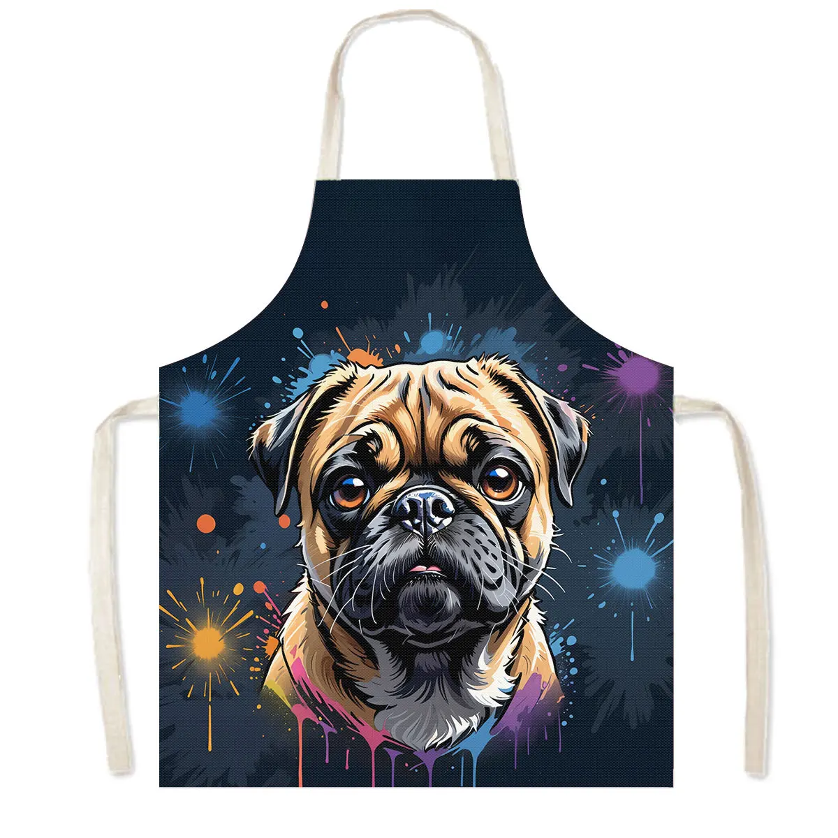Celemek Dapur Bergambar Anjing - Camping Cooking Apron ulasan dan harga