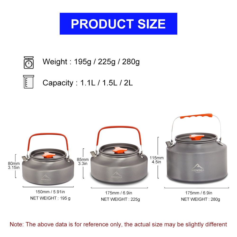 Villiea 1, 1L 2 L1, 5L Ketel A - Camping Cooking Unit ulasan dan harga