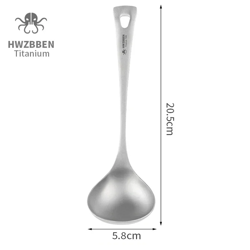 HWZBBEN sendok sup Titanium lu - Camping Cooking Unit ulasan dan harga