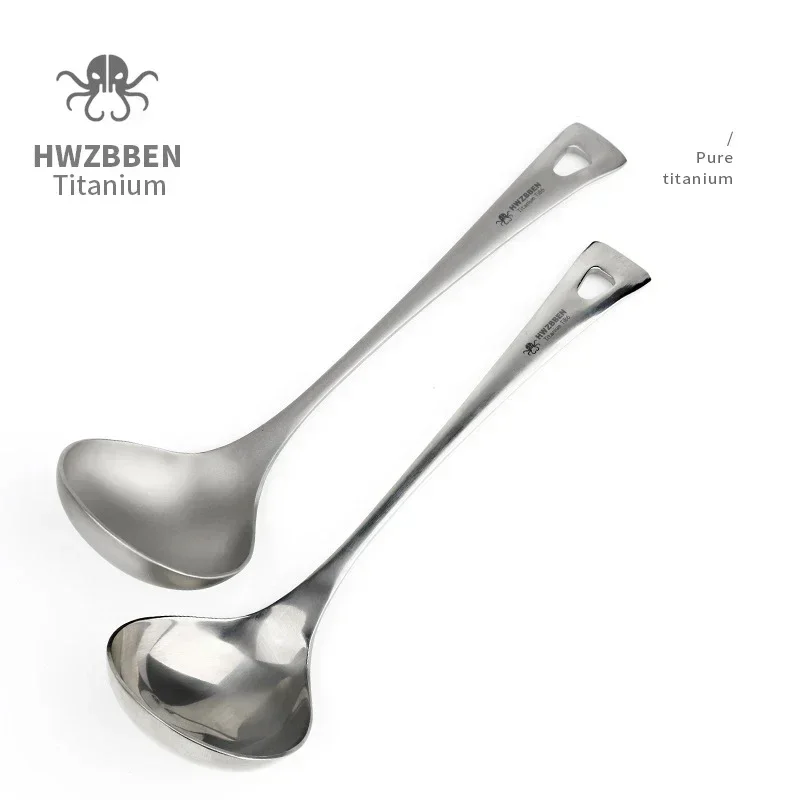 HWZBBEN sendok sup Titanium lu - Camping Cooking Unit ulasan dan harga