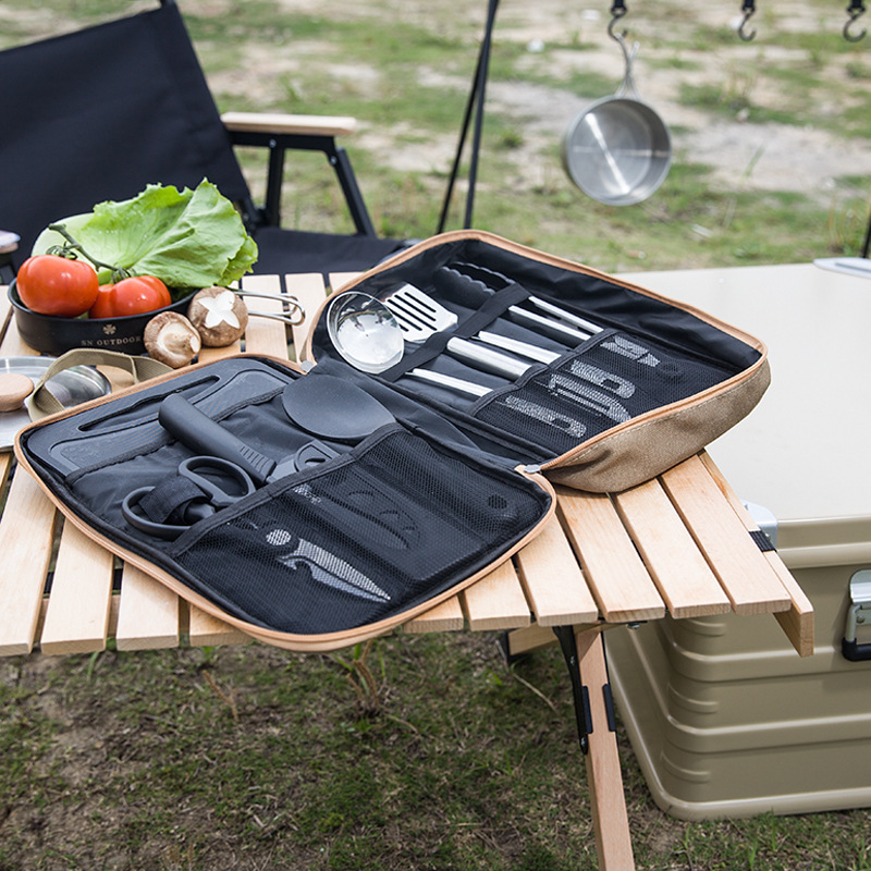 8 Buah Set Peralatan Masak Dap - Camping Cooking Unit ulasan dan harga