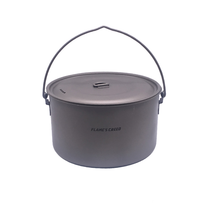 Flame's Creed 1100 Ml 1950 Ml  - Camping Cooking Frying Pan ulasan dan harga