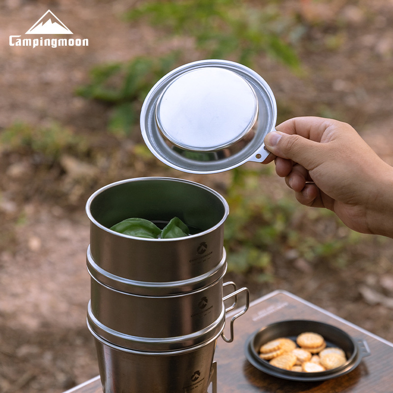 CAMPINGMOON S-SD Wajan Penggor - Camping Cooking Frying Pan ulasan dan harga