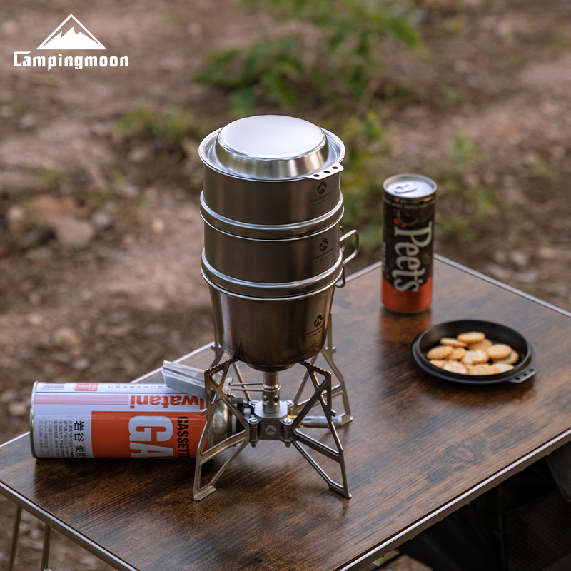 CAMPINGMOON S-SD Wajan Penggor - Camping Cooking Frying Pan ulasan dan harga