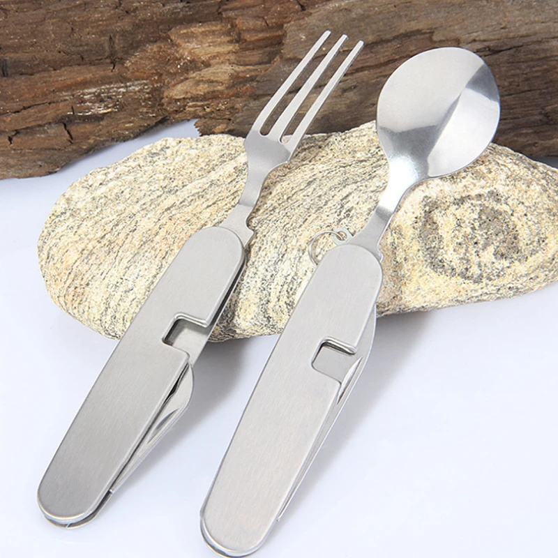 Set Peralatan Makan Berkemah B - Camping Cooking Knife Set ulasan dan harga