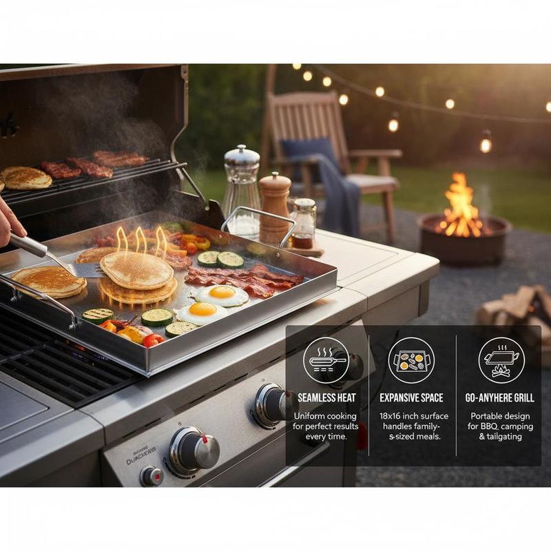 Wajan Panggang Datar Universal - Camping Cooking Bowl ulasan dan harga