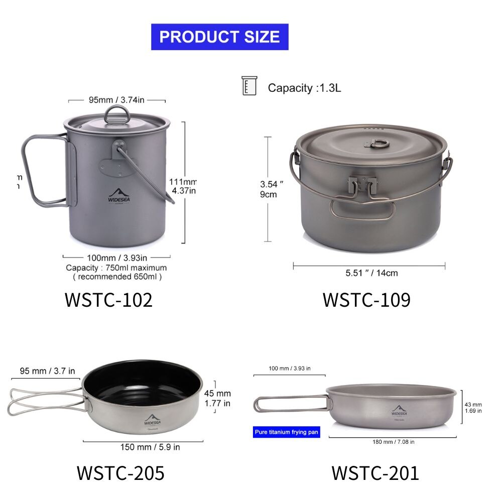 Layar Lebar peralatan makan be - Camping Cooking Frying Pan ulasan dan harga