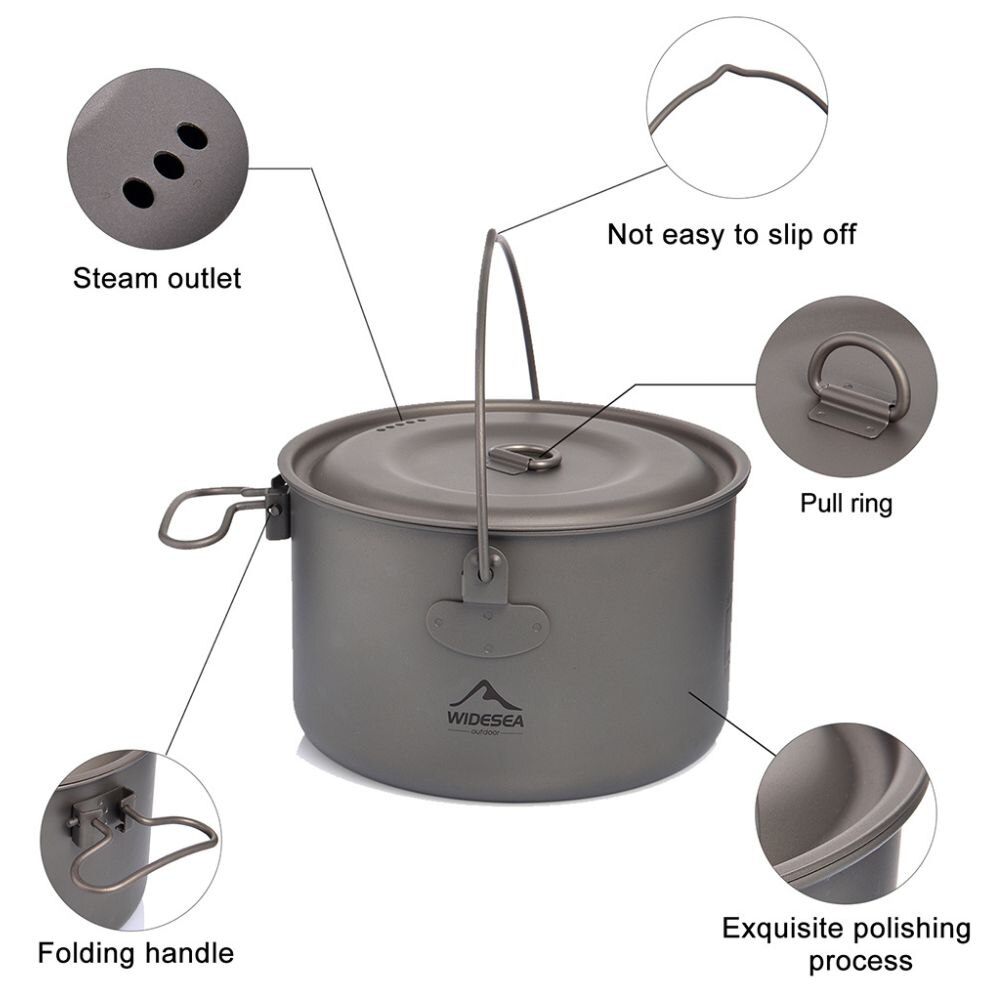 Layar Lebar peralatan makan be - Camping Cooking Frying Pan ulasan dan harga