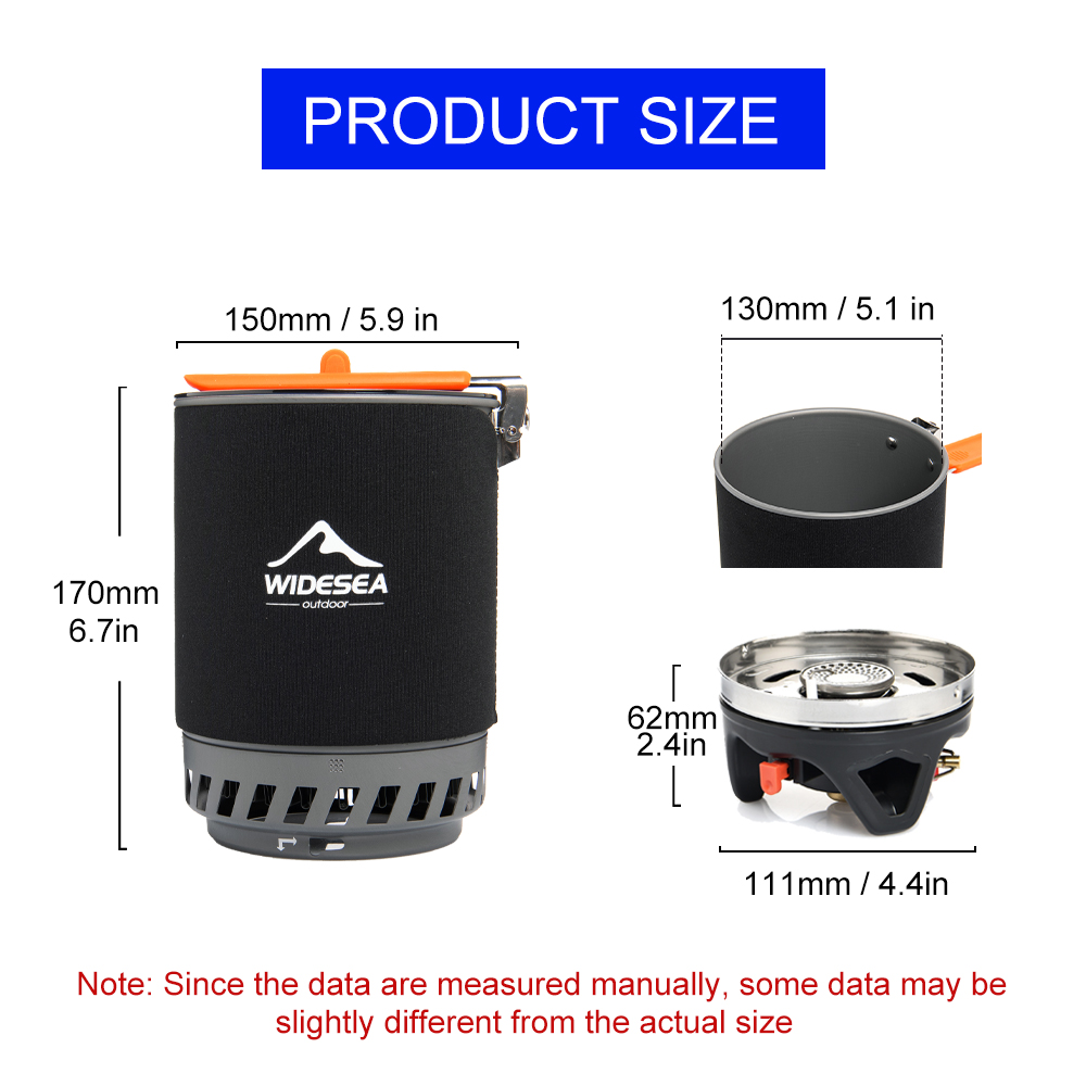 Sistem Memasak Camping Widesea - Camping Cooking Stove ulasan dan harga