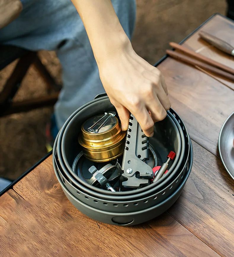 Kompor Gas Berkemah Kompor Alk - Camping Cooking Unit ulasan dan harga