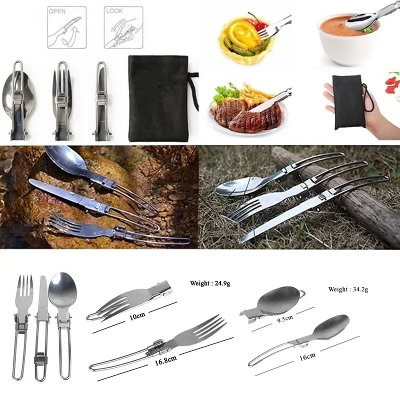 Panci Berkemah Baru Set Luar R - Camping Cooking Utensil Set ulasan dan harga