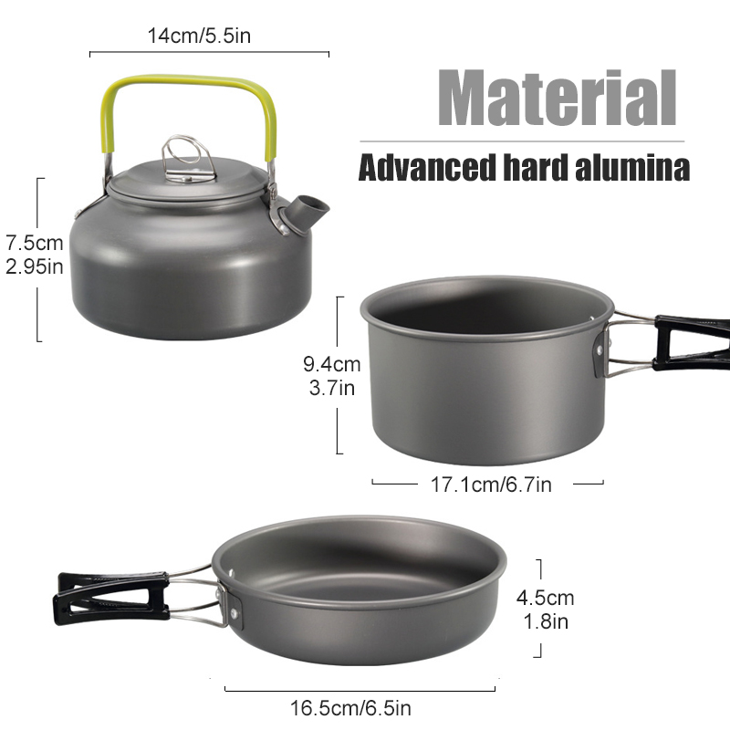 WESTTUNE Peralatan Masak Berke - Camping Cooking Utensil Set ulasan dan harga