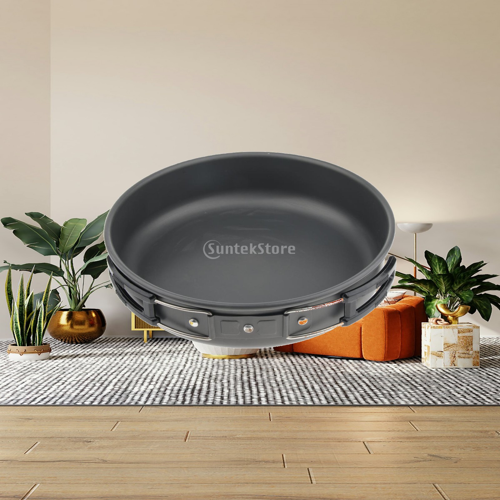 Wajan Penggorengan Aluminium A - Camping Cooking Frying Pan ulasan dan harga