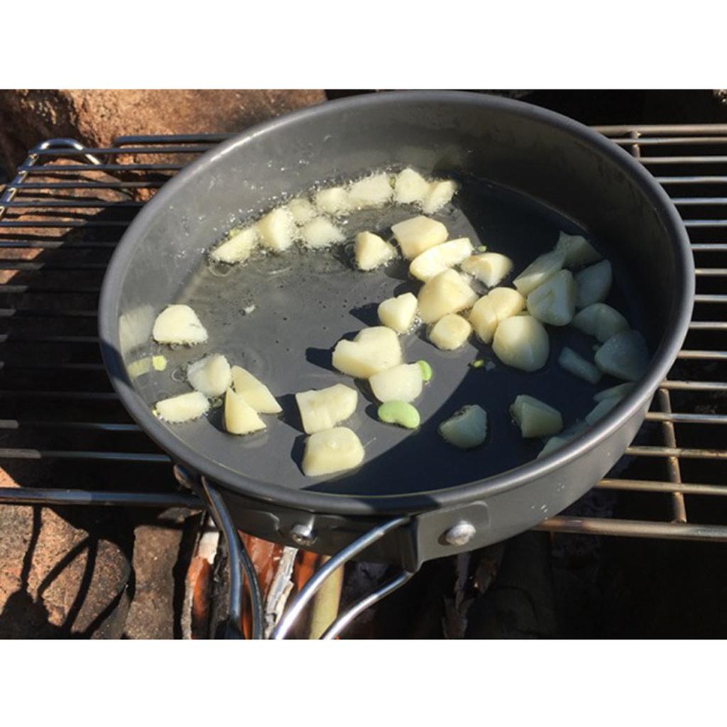 Wajan Penggorengan Aluminium A - Camping Cooking Frying Pan ulasan dan harga