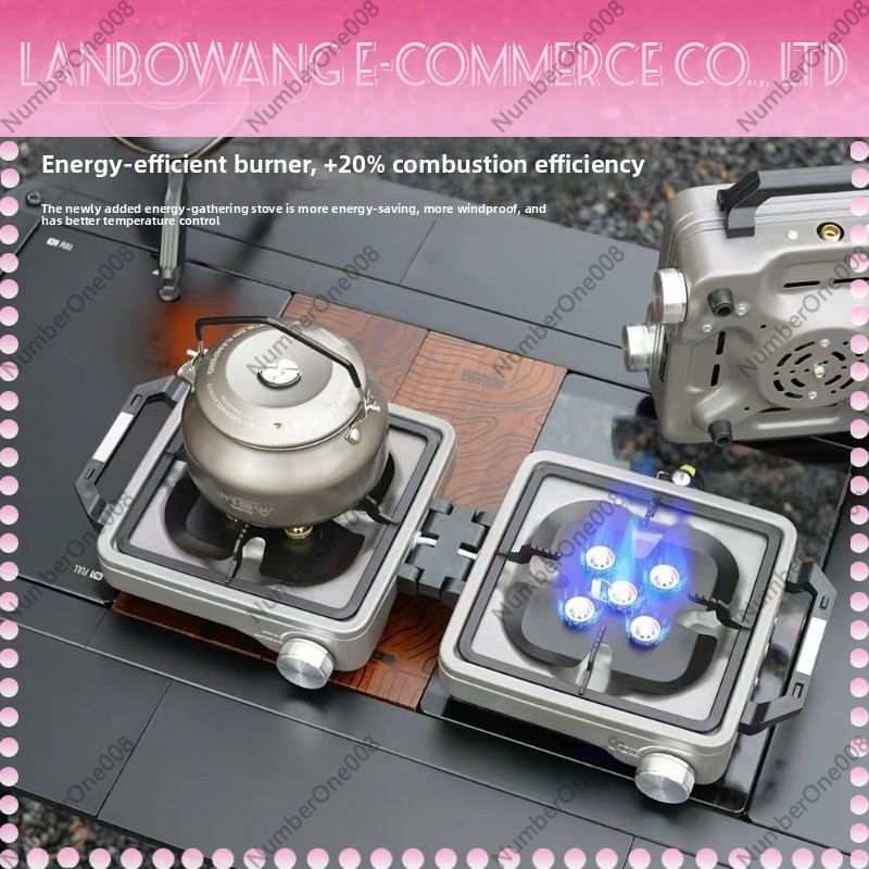 Kompor Camping Lipat Dua Tungk - Camping Cooking Stove ulasan dan harga