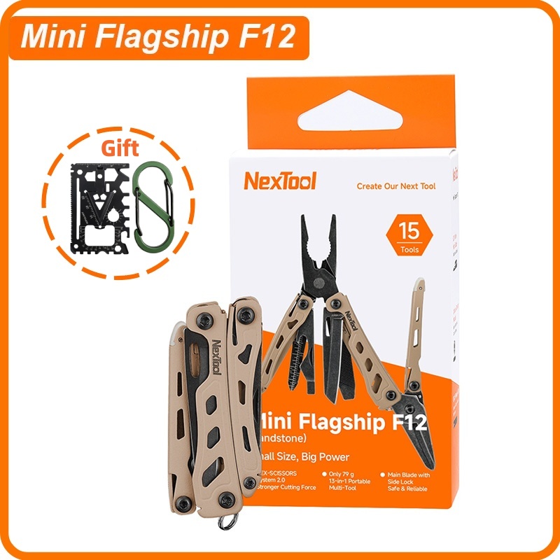 NexTool Mini Flagship F12 Mult - Camping Cooking Knife Set ulasan dan harga