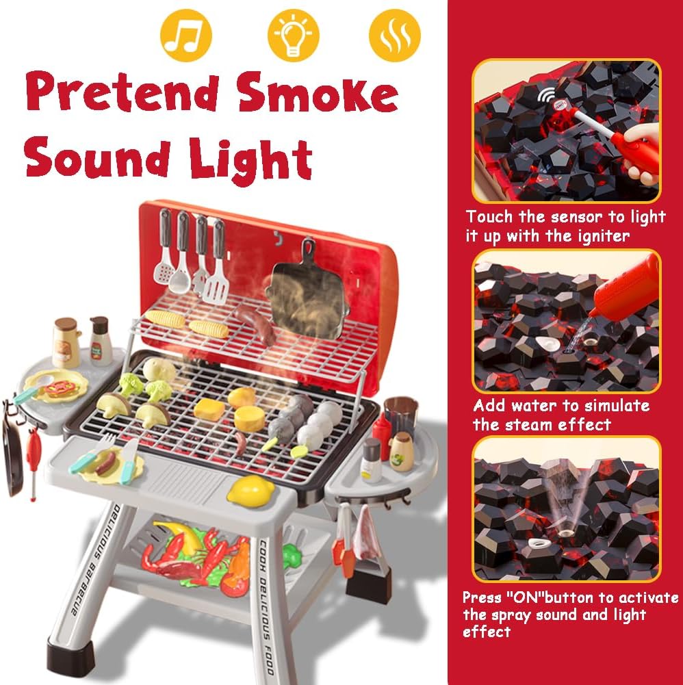 Mainan Dapur-dapuran BBQ Grill - Camping Cooking Gifts ulasan dan harga