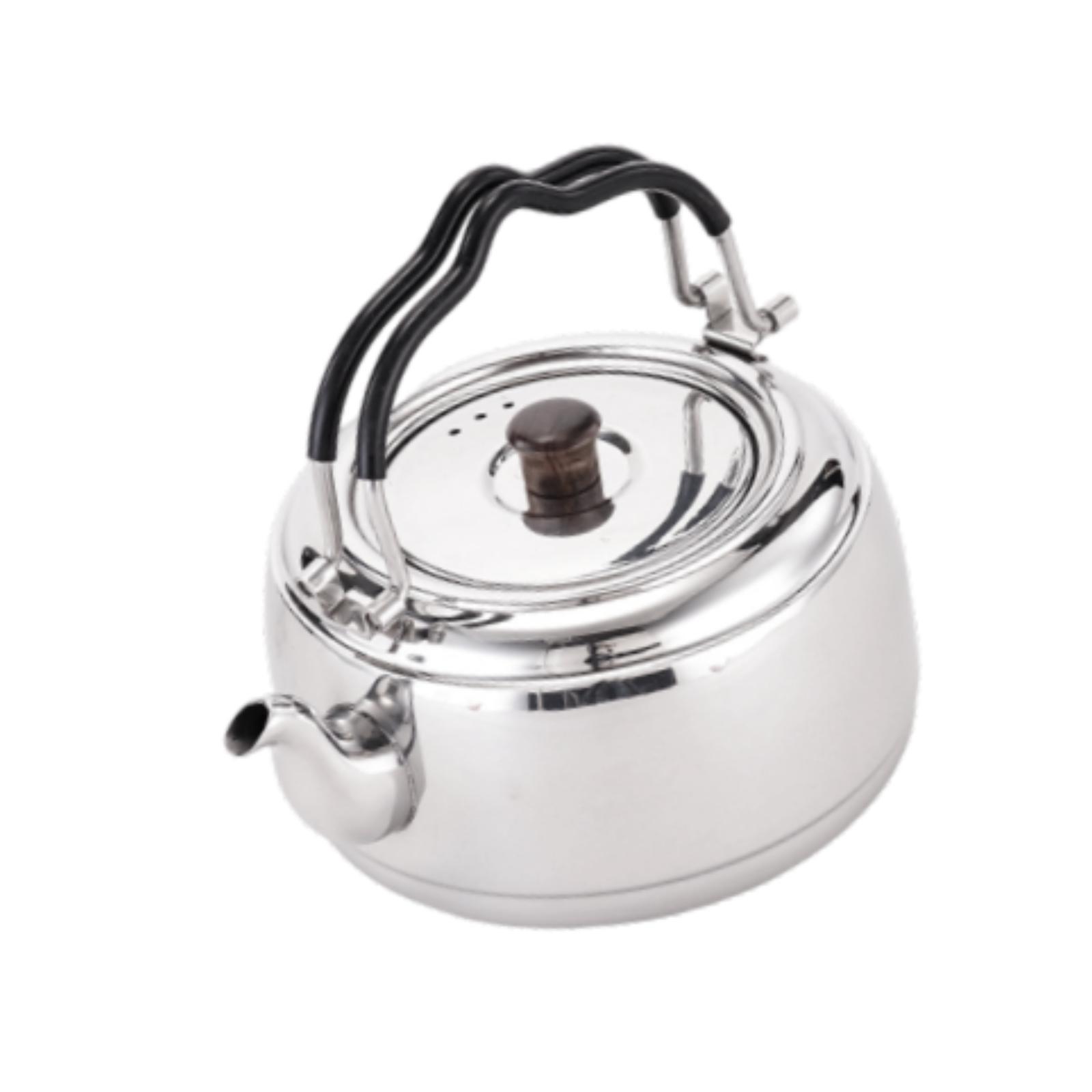 Ketel Teh Portabel 1L Hadiah P - Camping Cooking Gifts ulasan dan harga