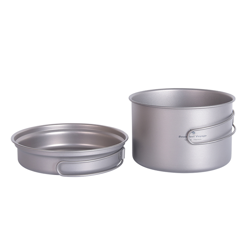 Wajan Titanium Boundless Voyag - Camping Cooking Frying Pan ulasan dan harga