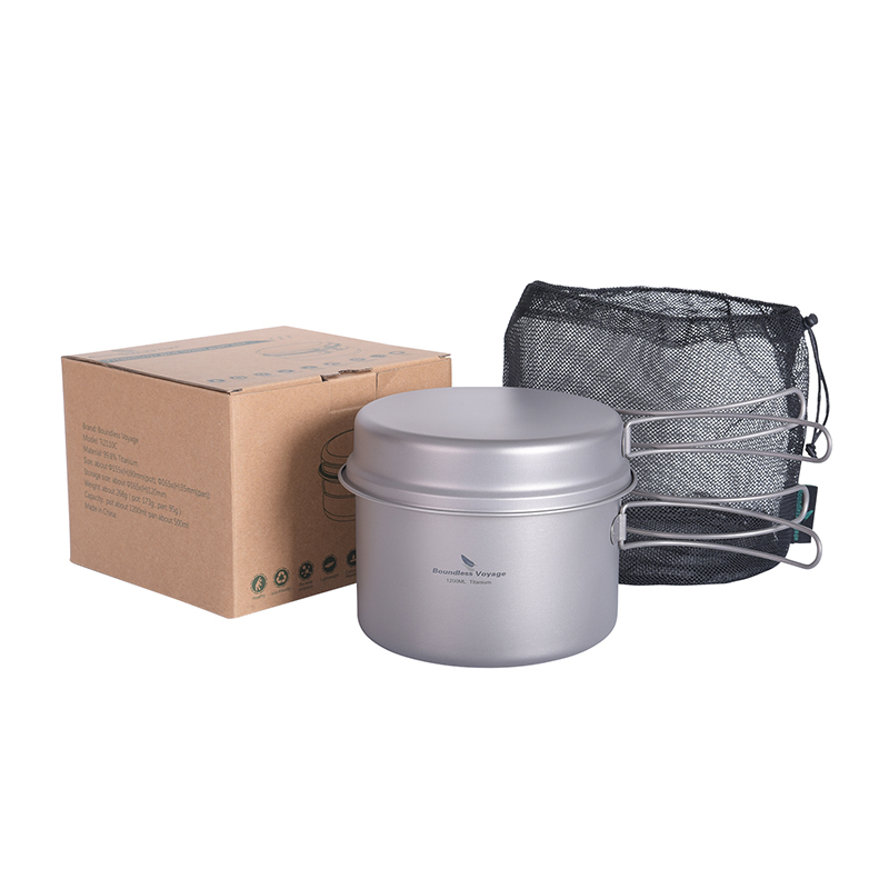 Wajan Titanium Boundless Voyag - Camping Cooking Frying Pan ulasan dan harga