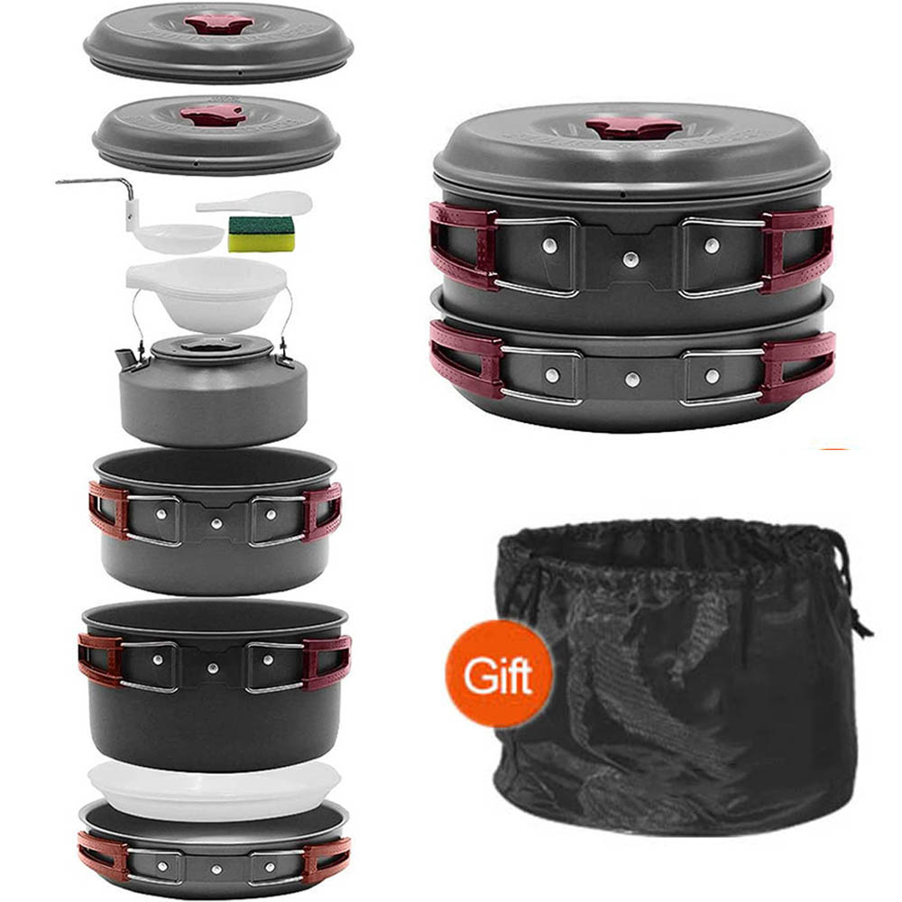Perlengkapan memasak luar ruan - Camping Cooking Frying Pan ulasan dan harga