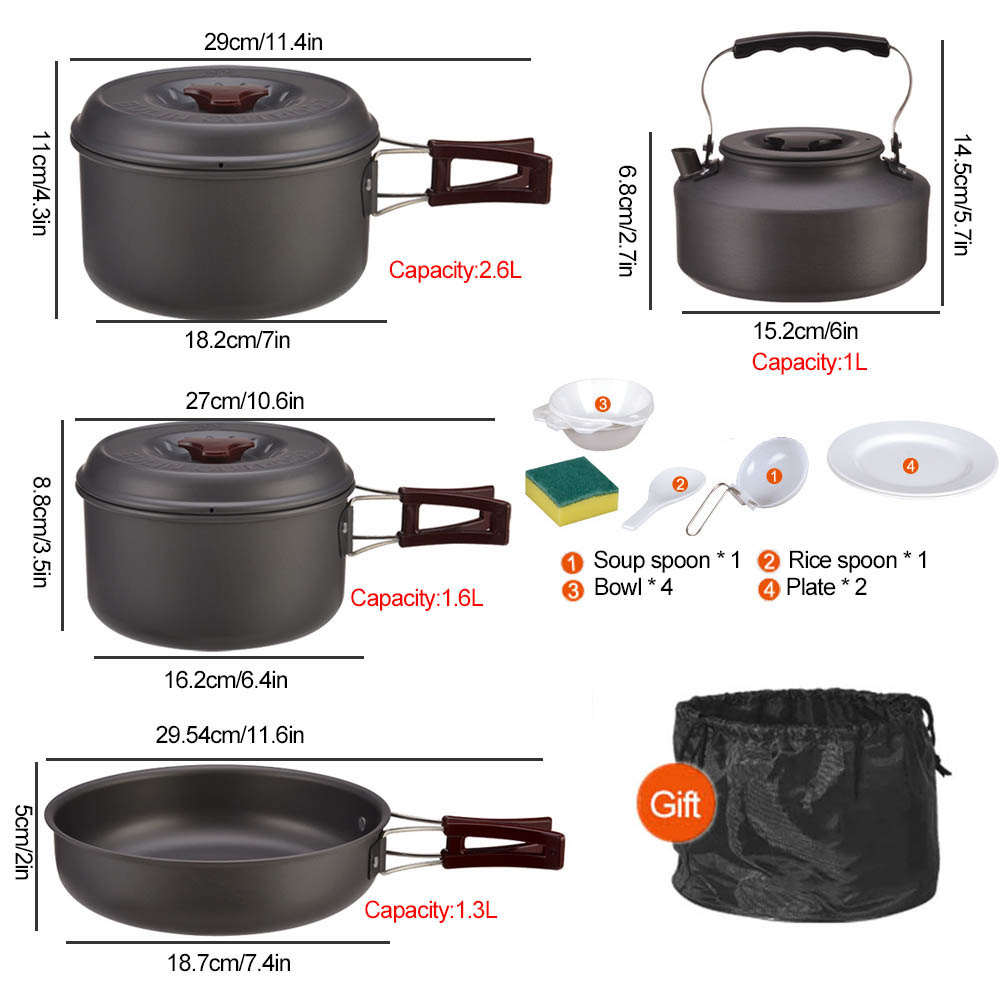 Perlengkapan memasak luar ruan - Camping Cooking Frying Pan ulasan dan harga