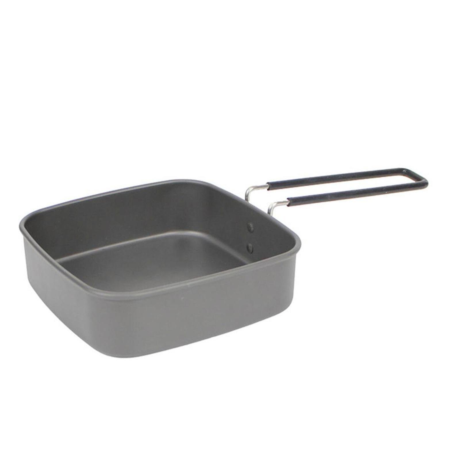 Set Peralatan Masak Camping, W - Camping Cooking Frying Pan ulasan dan harga