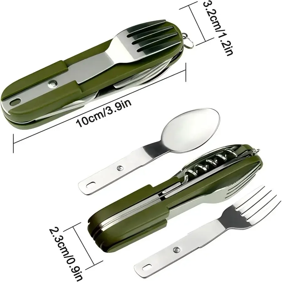 Peralatan Berkemah 5-in-1 Set  - Camping Cooking Utensil Set ulasan dan harga