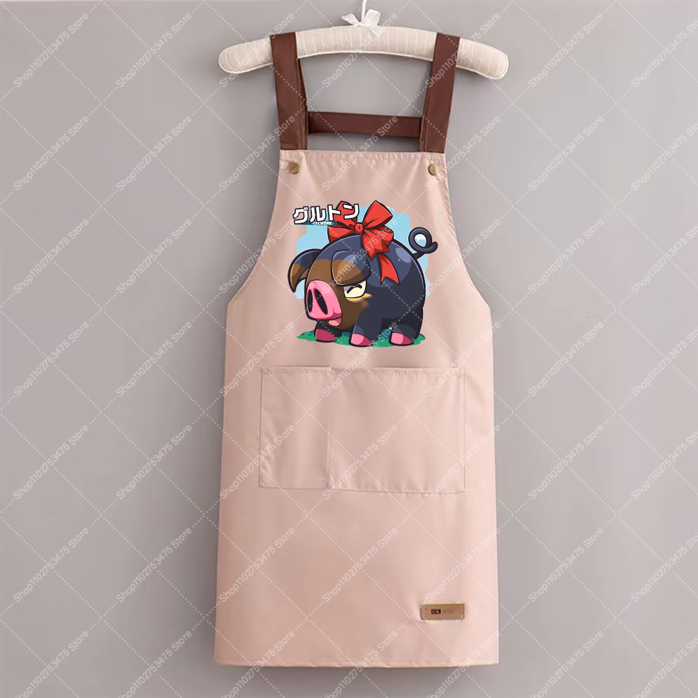 Celemek Cetak Fashion Pria Wan - Camping Cooking Apron ulasan dan harga