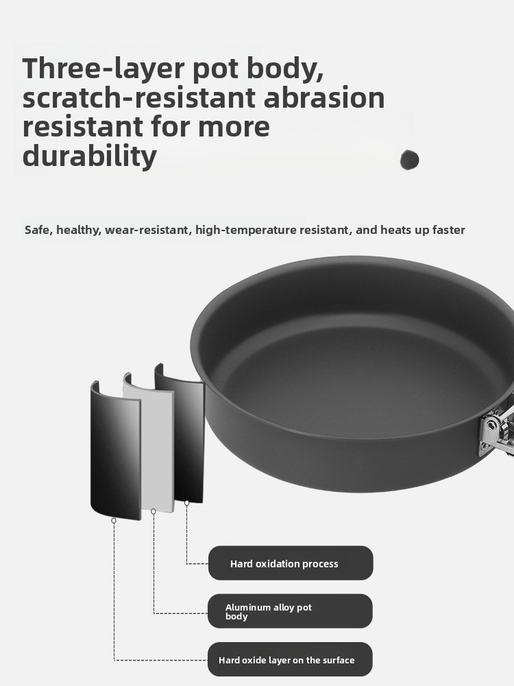 Bulin C15 Wajan Kecil Luar Rua - Camping Cooking Frying Pan ulasan dan harga
