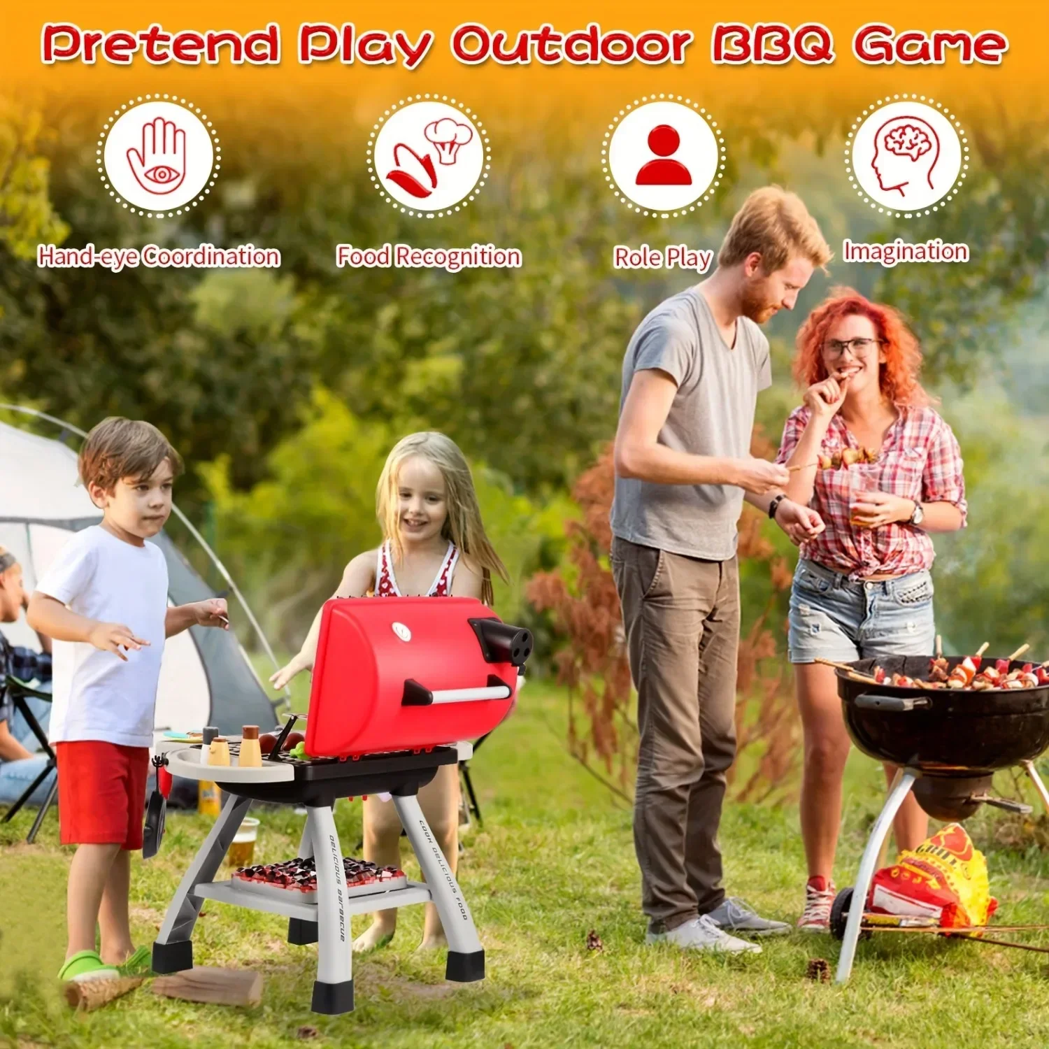 Set Mainan Panggangan Barbekyu - Camping Cooking Gifts ulasan dan harga