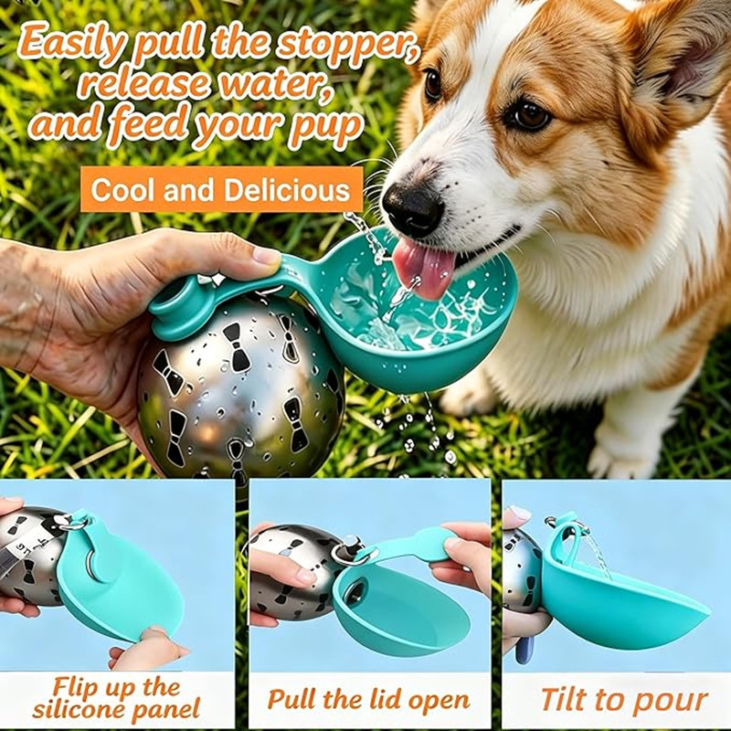 Botol Air Anjing Portabel Stai - Camping Cooking Bowl ulasan dan harga