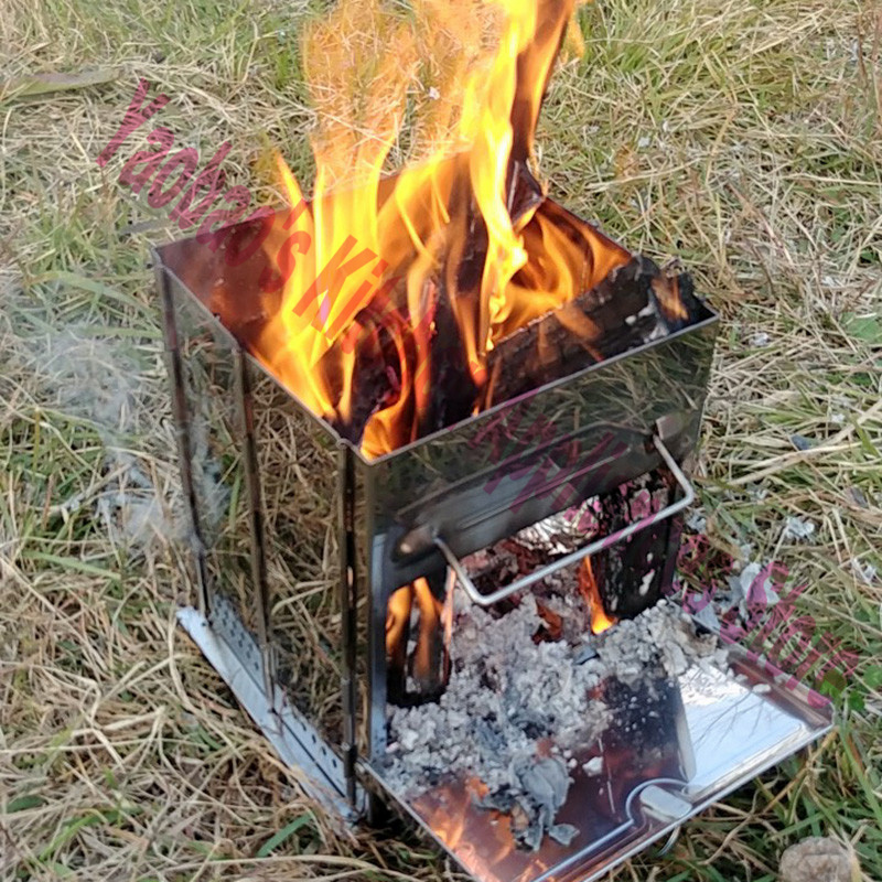Kompor Kayu Peralatan Berkemah - Camping Cooking Stove ulasan dan harga
