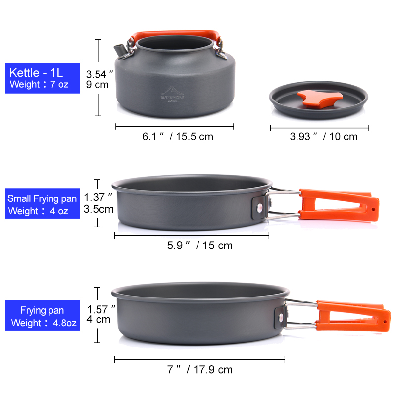 Layar Lebar Set peralatan masa - Camping Cooking Utensil Set ulasan dan harga