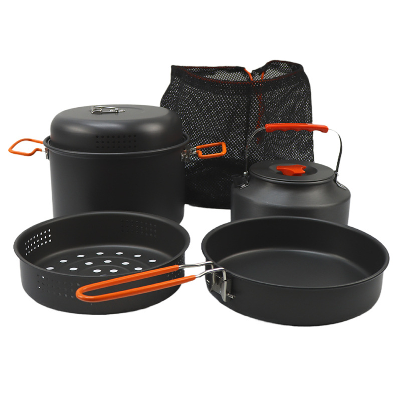 Panci masak luar ruangan, pera - Camping Cooking Frying Pan ulasan dan harga