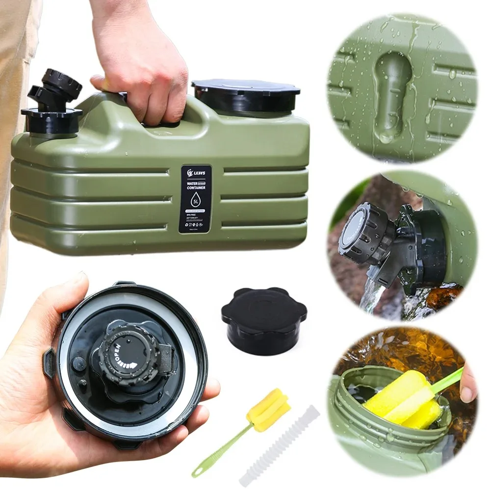 Wadah Air Berkemah 5L Kapasita - Camping Cooking And Drinking ulasan dan harga