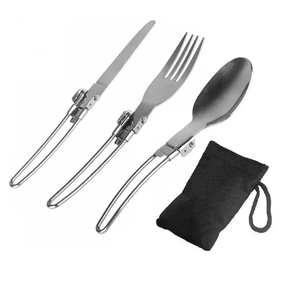 1 Set Peralatan Memasak Piknik - Camping Cooking Knife Set ulasan dan harga