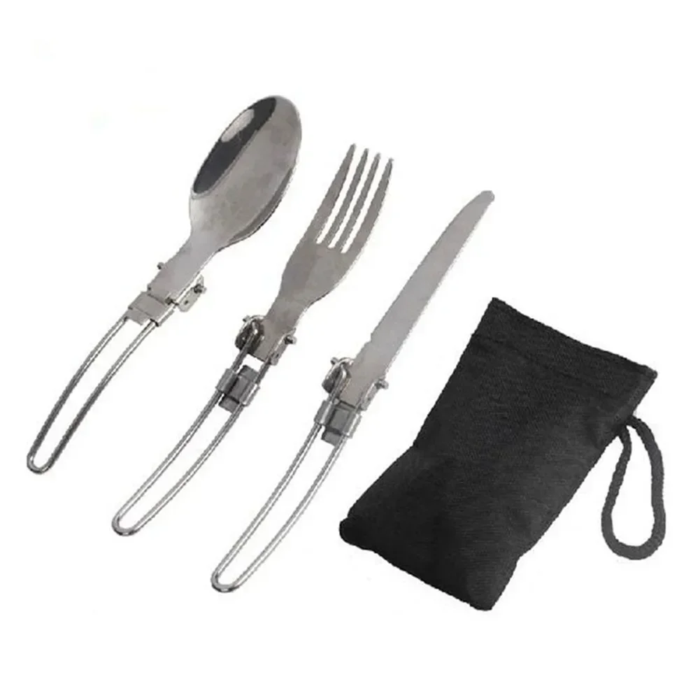 1 Set Peralatan Memasak Piknik - Camping Cooking Knife Set ulasan dan harga