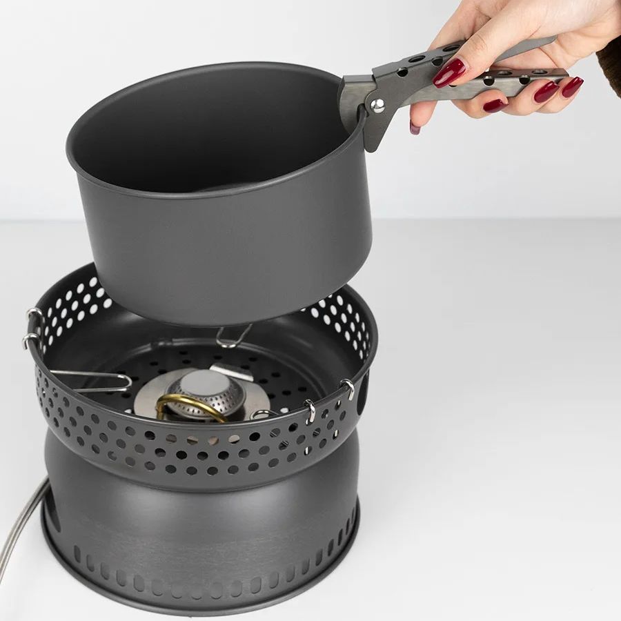 Set Peralatan Memasak Camping  - Camping Cooking Frying Pan ulasan dan harga