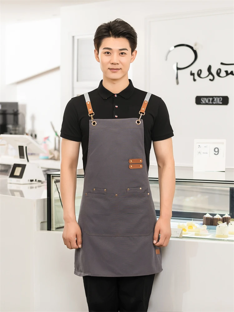Profesional Pria Wanita Kerja  - Camping Cooking Apron ulasan dan harga